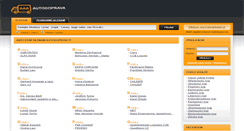 Desktop Screenshot of aaaautodoprava.cz